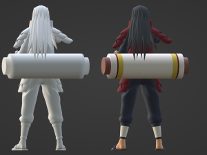 Hashirama Senju - Naruto Shippuden 3D Model