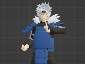 Tobirama Senju - Naruto Shippuden 3D 模型
