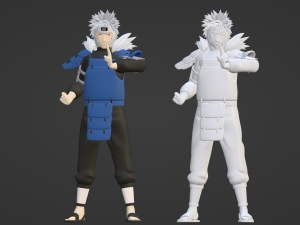 Tobirama Senju - Naruto Shippuden 3D 模型