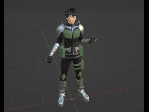 Kafka Hibino - Kaiju no8 Modelo 3D