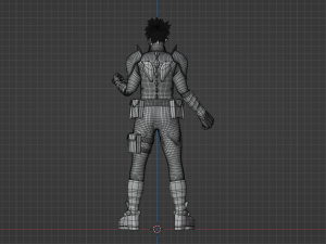 Kafka Hibino - Kaiju no8 Modelo 3D