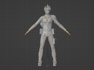 Kafka Hibino - Kaiju no8 Modelo 3D