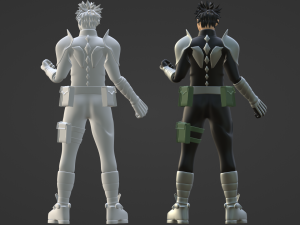 Kafka Hibino - Kaiju no8 Modelo 3D