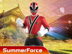 Ranger Samur&aacute;i Rojo - Power Rangers Samurai Modelo 3D