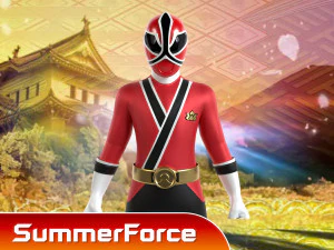 Ranger Samur&aacute;i Rojo - Power Rangers Samurai Modelo 3D