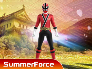 Red Samurai Ranger - Power Rangers Samurai Modelo 3D
