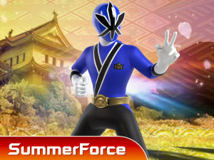 Blue Samurai Ranger - Power Rangers Samurai Model 3D