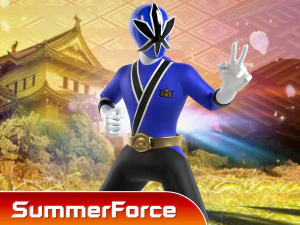 Blue Samurai Ranger - Power Rangers Samurai 3D Model