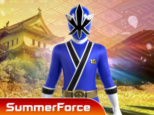 Blue Samurai Ranger - Power Rangers Samurai 3D Model