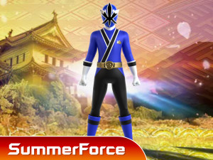 Blue Samurai Ranger - Power Rangers Samurai Model 3D