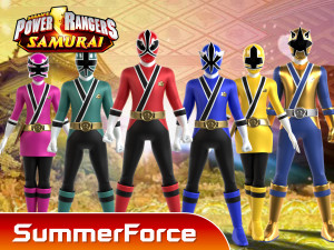 Blue Samurai Ranger - Power Rangers Samurai Model 3D