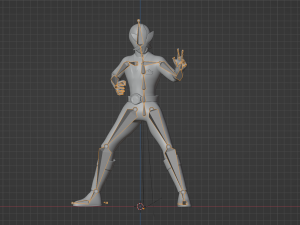 Blue Samurai Ranger - Power Rangers Samurai Model 3D