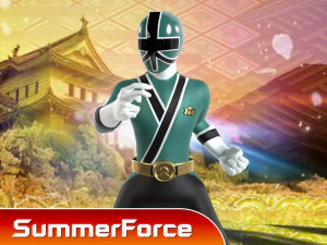 Green Samurai Ranger - Power Rangers Samurai 3D Model