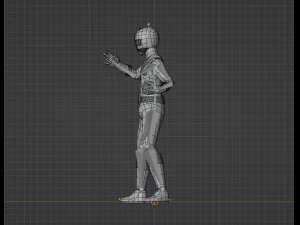 Green Samurai Ranger - Power Rangers Samurai 3D Model