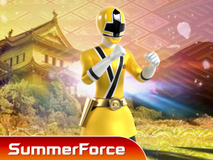 Yellow Samurai Ranger - Power Rangers Samurai Modelo 3D