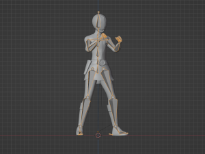 Yellow Samurai Ranger - Power Rangers Samurai Modelo 3D
