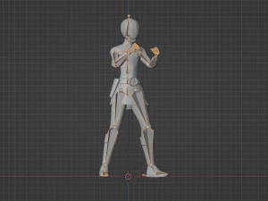 Yellow Samurai Ranger - Power Rangers Samurai 3D Model