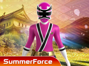 Pink Samurai Ranger - Power Rangers Samurai Model 3D