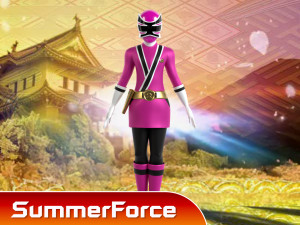Pink Samurai Ranger - Power Rangers Samurai Model 3D