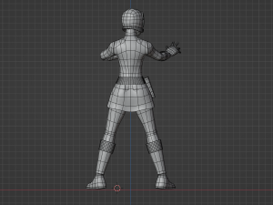 Pink Samurai Ranger - Power Rangers Samurai Model 3D