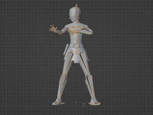 Pink Samurai Ranger - Power Rangers Samurai Model 3D