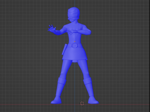 Pink Samurai Ranger - Power Rangers Samurai Model 3D