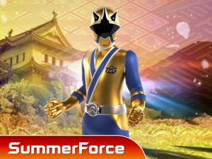 Gold Samurai Ranger - Power Rangers Samurai Modelo 3D