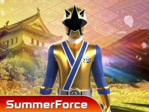 Gold Samurai Ranger - Power Rangers Samurai Modelo 3D