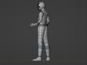 Gold Samurai Ranger - Power Rangers Samurai Modelo 3D