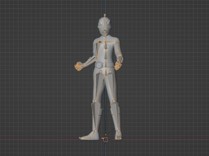 Gold Samurai Ranger - Power Rangers Samurai Modelo 3D
