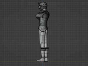 Red Pirate Ranger - Power Rangers Pirates 3D Model