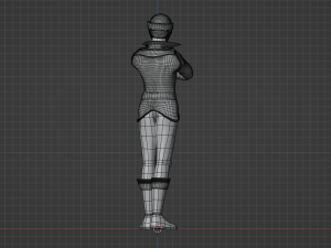 Red Pirate Ranger - Power Rangers Pirates 3D Model