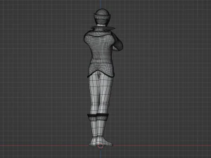 Red Pirate Ranger - Power Rangers Pirates 3D Model