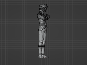 Red Pirate Ranger - Power Rangers Pirates 3D Model