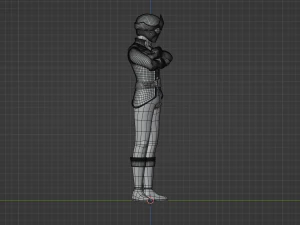 Red Pirate Ranger - Power Rangers Pirates 3D Model