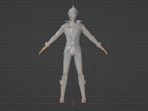 Red Pirate Ranger - Power Rangers Pirates 3D Model