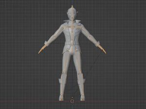 Red Pirate Ranger - Power Rangers Pirates 3D Model