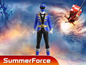 Blue Pirate Ranger - Power Rangers Pirates 3D Model