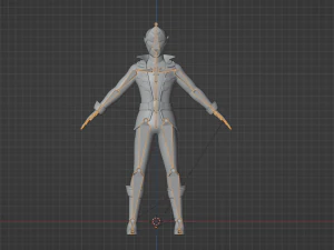 Blue Pirate Ranger - Power Rangers Pirates 3D Model
