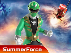 Green Pirate Ranger - Power Rangers Pirates 3D Model