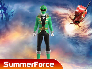 Green Pirate Ranger - Power Rangers Pirates 3D Model