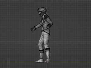 Green Pirate Ranger - Power Rangers Pirates Model 3D