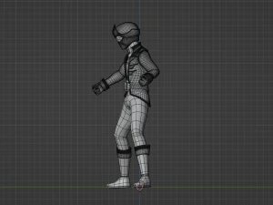 Green Pirate Ranger - Power Rangers Pirates 3D Model