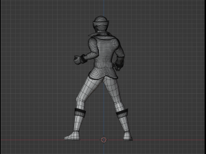 Green Pirate Ranger - Power Rangers Pirates Model 3D