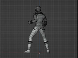 Green Pirate Ranger - Power Rangers Pirates 3D Model