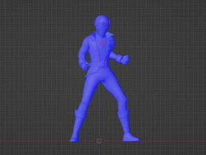 Green Pirate Ranger - Power Rangers Pirates Model 3D