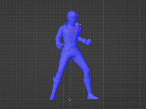 Green Pirate Ranger - Power Rangers Pirates 3D Model