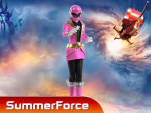 Pink Pirate Ranger - Power Rangers Pirates 3D Model