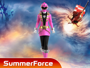 Pink Pirate Ranger - Power Rangers Pirates 3D Model