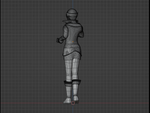 Pink Pirate Ranger - Power Rangers Pirates 3D Model